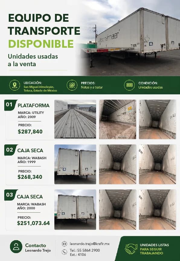 Equipo de transporte