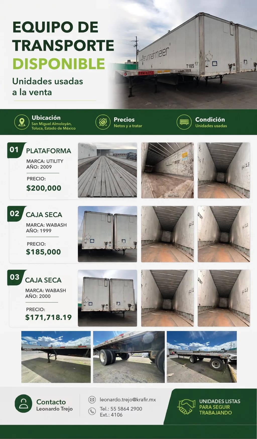 Equipo de transporte
