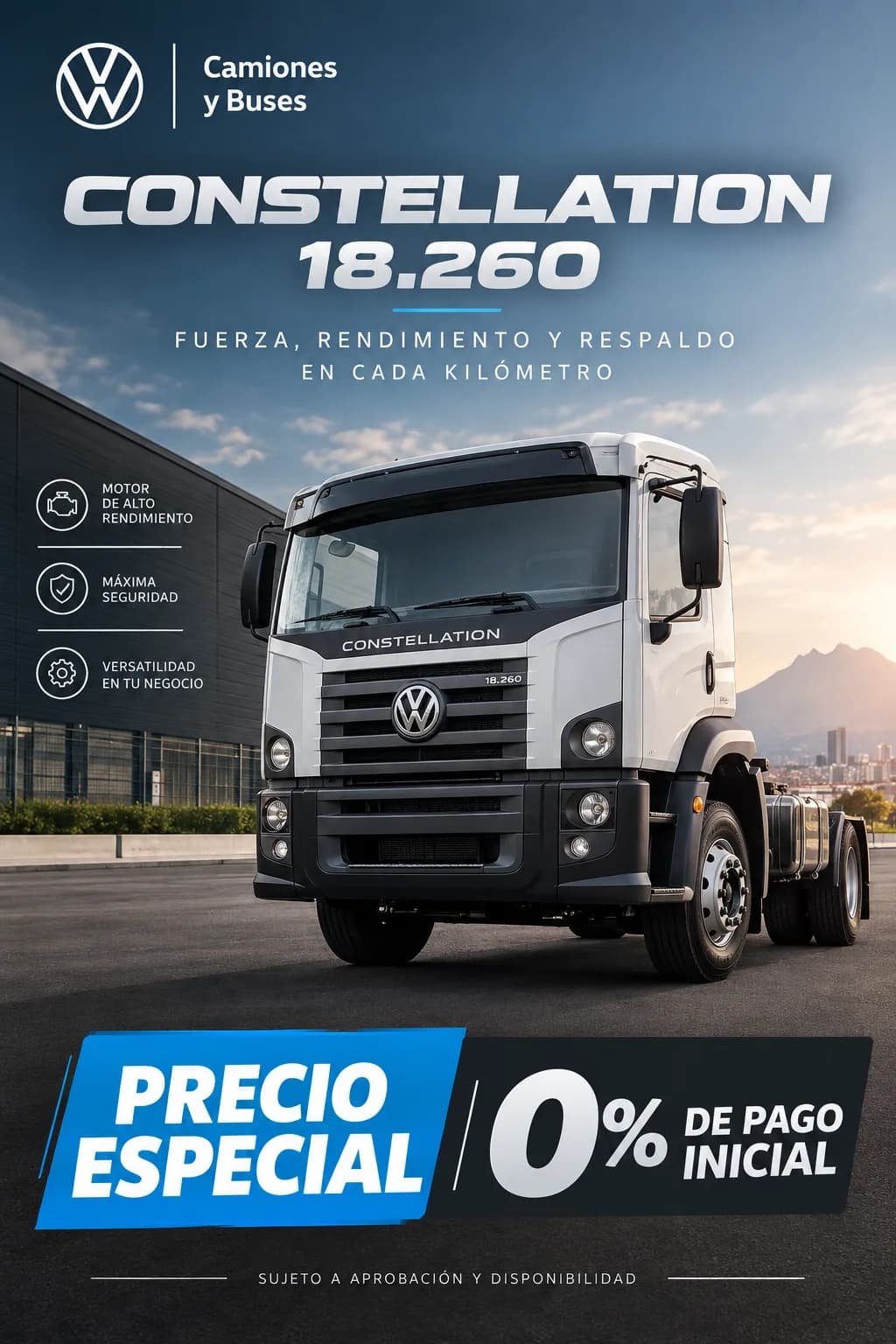 2026 Volkswagen Rabón (2 ejes) publicado en Expocamión — foto 1 de 1